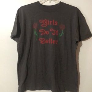 Girl Dangerous Girls Do It Better Oversized Top